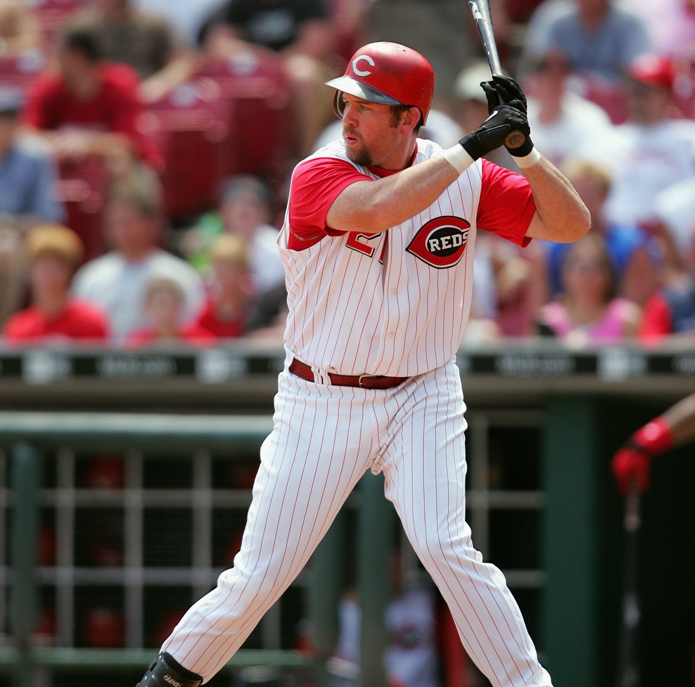 Sean Casey at the plate for the Cincinnati Reds