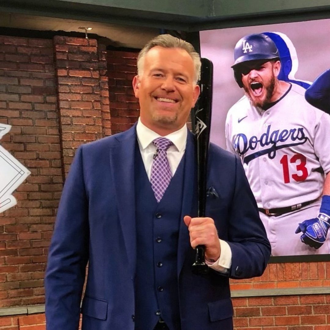 Sean Casey on the MLB Network set
